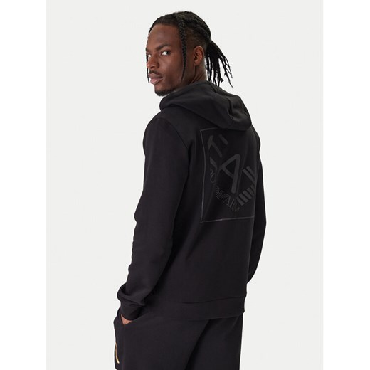 EA7 Emporio Armani Bluza 7M001490 AF17787 UC001 Czarny Regular Fit ze sklepu MODIVO w kategorii Bluzy męskie - zdjęcie 187938215