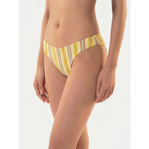 Seafolly Dół od bikini Positano 40473-280 Żółty ze sklepu MODIVO w kategorii Stroje kąpielowe - zdjęcie 187938247