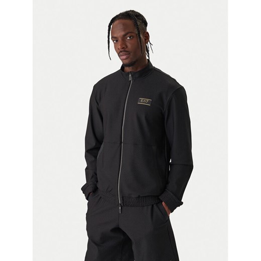 EA7 Emporio Armani Bluza 7M001338 AF21099 UC001 Czarny Regular Fit ze sklepu MODIVO w kategorii Bluzy męskie - zdjęcie 187938269