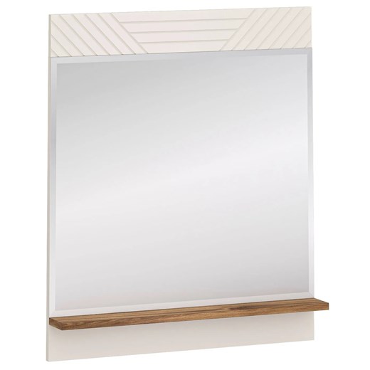 Lustro ścienne do przedpokoju kaszmir + dąb castello A7-R55 ze sklepu Edinos.pl w kategorii Lustra - zdjęcie 187939195