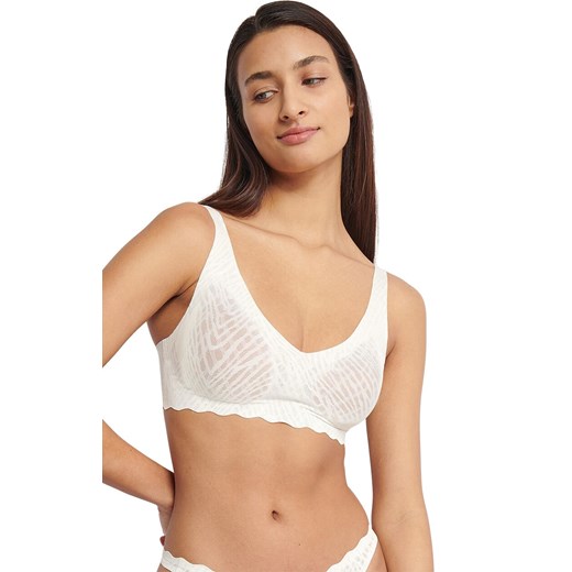 Sloggi biustonosz usztywniany ZERO Feel Bliss 10219688-00GZ, Kolor biały, Rozmiar L, Sloggi ze sklepu Intymna w kategorii Biustonosze - zdjęcie 187939367