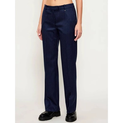 HUGO Spodnie Hilando | Slim Fit ze sklepu Gomez Fashion Store w kategorii Spodnie damskie - zdjęcie 187939816