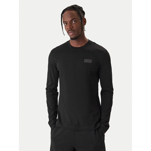 EA7 Emporio Armani Longsleeve 7M001488 AF17789 UC001 Czarny Regular Fit ze sklepu MODIVO w kategorii T-shirty męskie - zdjęcie 187939905