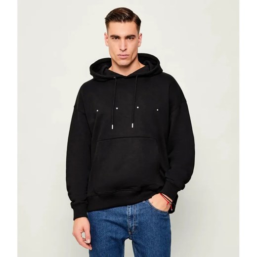 HUGO Bluza Doland | Oversize fit ze sklepu Gomez Fashion Store w kategorii Bluzy męskie - zdjęcie 187944248