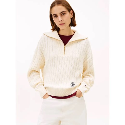 Tommy Hilfiger Sweter | Relaxed fit ze sklepu Gomez Fashion Store w kategorii Swetry damskie - zdjęcie 187944255