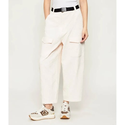 Liu Jo Sport Spodnie cargo z paskiem | Loose fit ze sklepu Gomez Fashion Store w kategorii Spodnie damskie - zdjęcie 187946455