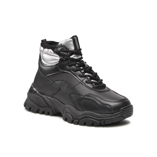 Sneakersy DeeZee TS5227K-12 Czarny ze sklepu eobuwie.pl w kategorii Buty zimowe dziecięce - zdjęcie 187946786