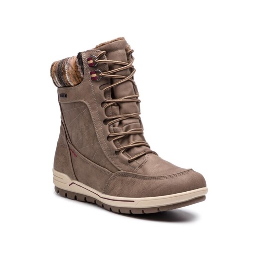 Clara Barson Kozaki SP3724906 Brązowy ze sklepu MODIVO w kategorii Buty zimowe męskie - zdjęcie 187947015