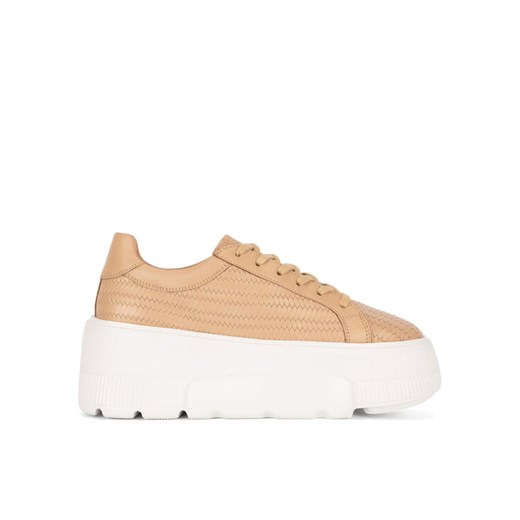 Badura Sneakersy CASI-01W1-004 Beżowy ze sklepu MODIVO w kategorii Buty sportowe damskie - zdjęcie 187947038