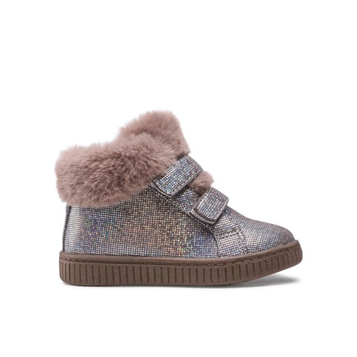 Nelli Blu Trzewiki AVO-291-087 Srebrny ze sklepu MODIVO w kategorii Buty zimowe dziecięce - zdjęcie 187947045