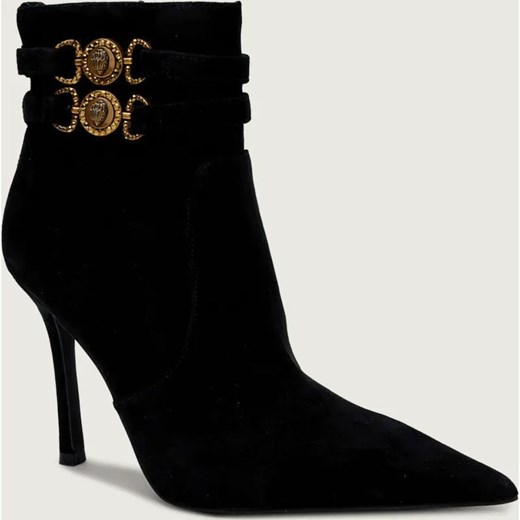 Kurt Geiger Botki na szpilce MANSION | zamsz ze sklepu Gomez Fashion Store w kategorii Botki - zdjęcie 187949387