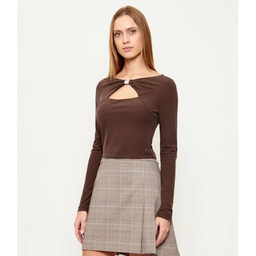 GUESS Bluzka MILENA | Slim Fit ze sklepu Gomez Fashion Store w kategorii Bluzki damskie - zdjęcie 187949448