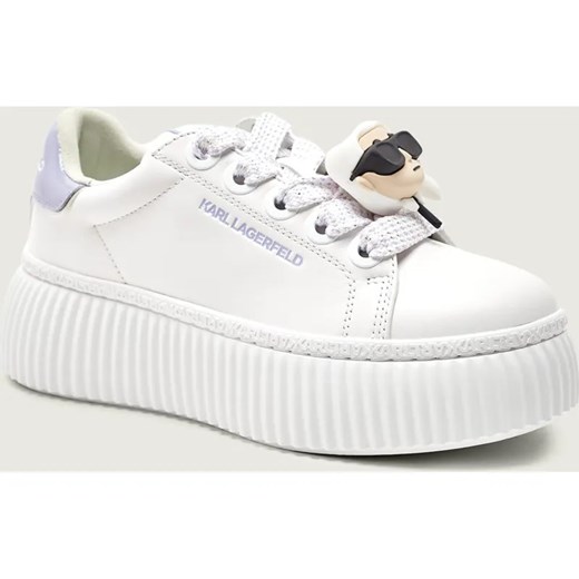 Karl Lagerfeld Skórzane sneakersy KREEPER LO ze sklepu Gomez Fashion Store w kategorii Buty sportowe damskie - zdjęcie 187949457
