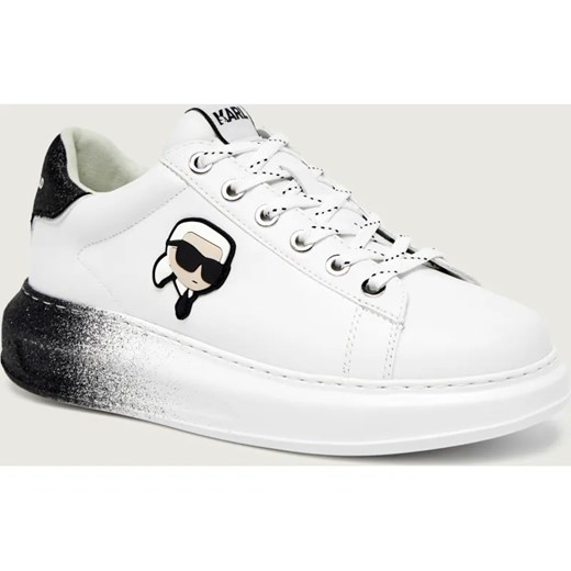 Karl Lagerfeld Skórzane sneakersy KAPRI Ombre ze sklepu Gomez Fashion Store w kategorii Buty sportowe damskie - zdjęcie 187949458