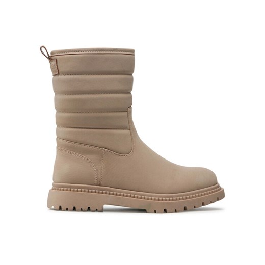 Botki DeeZee CS5911-01 Beżowy ze sklepu eobuwie.pl w kategorii Buty zimowe dziecięce - zdjęcie 187949469