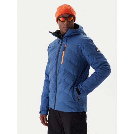 Quiksilver Kurtka narciarska The Edge EQYTJ03504 Niebieski Slim Fit ze sklepu MODIVO w kategorii Kurtki męskie - zdjęcie 187949705