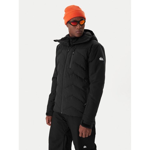 Quiksilver Kurtka narciarska The Edge EQYTJ03504 Czarny Slim Fit ze sklepu MODIVO w kategorii Kurtki męskie - zdjęcie 187949727