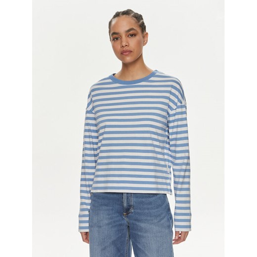 Marc O'Polo Denim Bluzka 441 2159 52019 Niebieski Regular Fit ze sklepu MODIVO w kategorii Bluzki damskie - zdjęcie 187949737