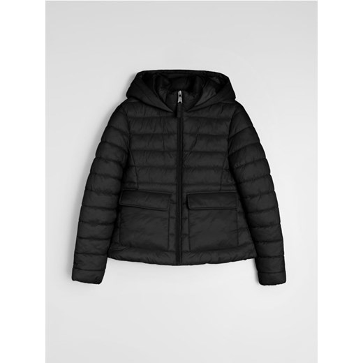 Sinsay - Pikowana kurtka z ociepleniem - czarny ze sklepu Sinsay w kategorii Kurtki damskie - zdjęcie 187950556