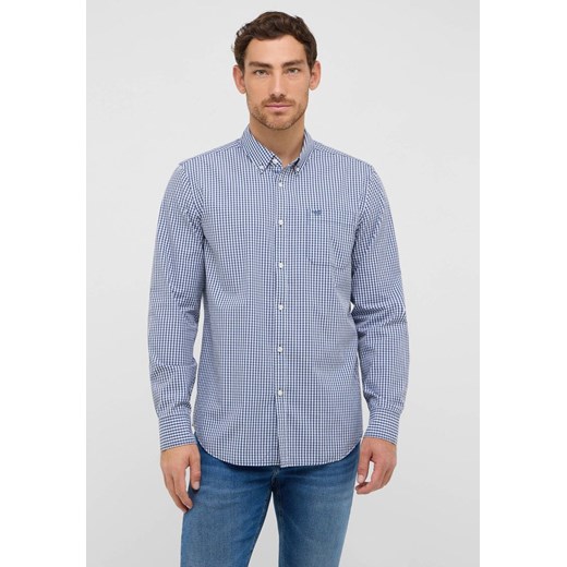Męska Koszula Mustang Style Chester Gingham Check Middle Blue 1016947 12796 ze sklepu YouNeedit.pl w kategorii Koszule męskie - zdjęcie 187951909