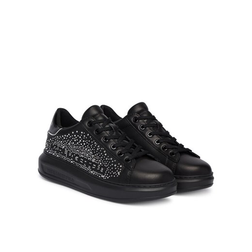 Sneakersy KARL LAGERFELD Kapri KL62556 Czarny ze sklepu eobuwie.pl w kategorii Buty sportowe damskie - zdjęcie 187952415