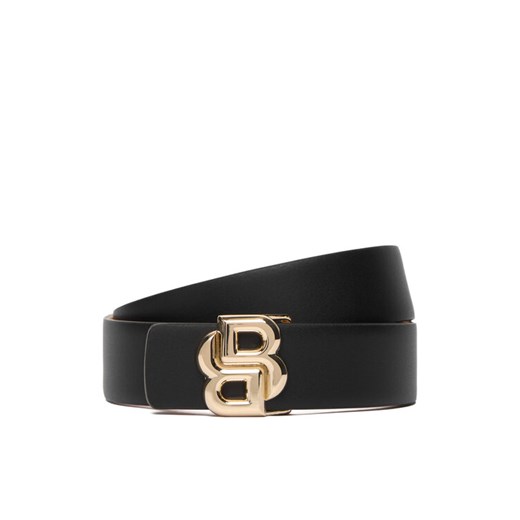 Pasek Damski BOSS 50542193 Czarny ze sklepu eobuwie.pl w kategorii Paski damskie - zdjęcie 187952497