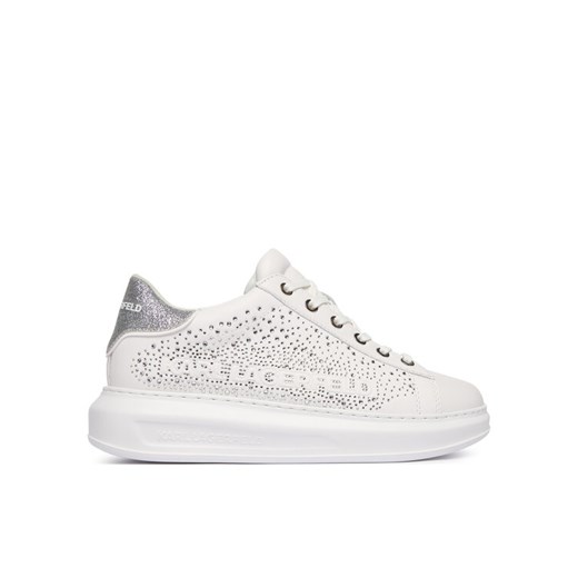 KARL LAGERFELD Sneakersy Kapri KL62556 Biały ze sklepu MODIVO w kategorii Buty sportowe damskie - zdjęcie 187952995