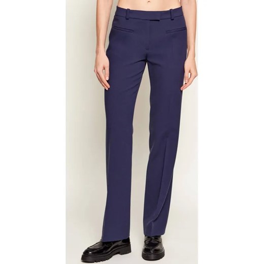 HUGO Spodnie Hilayla | Straight fit ze sklepu Gomez Fashion Store w kategorii Spodnie damskie - zdjęcie 187954435