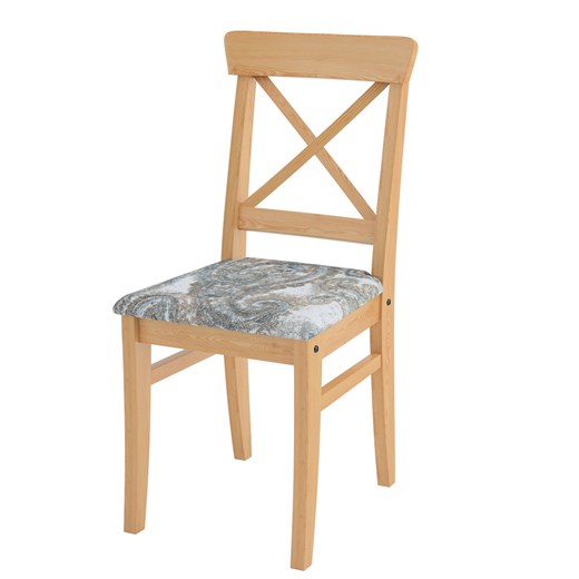 Pokrowiec na krzesło Ingolf z tapicerowanym siedziskiem ze sklepu dekoria.pl w kategorii Pokrowce na kanapy i fotele - zdjęcie 187954928