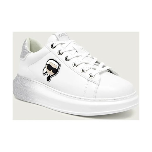 Karl Lagerfeld Skórzane sneakersy KAPRI Ombre ze sklepu Gomez Fashion Store w kategorii Buty sportowe damskie - zdjęcie 187955225