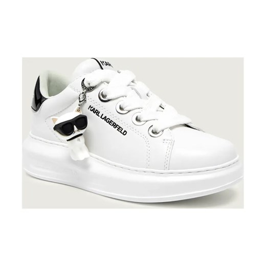 Karl Lagerfeld Skórzane sneakersy KAPRI ze sklepu Gomez Fashion Store w kategorii Buty sportowe damskie - zdjęcie 187955226