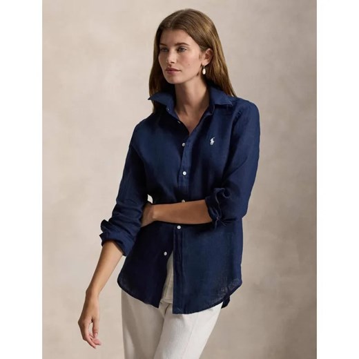 POLO RALPH LAUREN Lniana koszula | Classic fit ze sklepu Gomez Fashion Store w kategorii Koszule damskie - zdjęcie 187955346