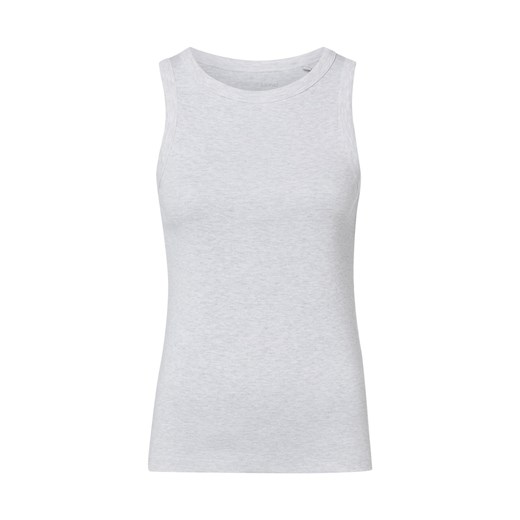 Marie Lund Top damski Kobiety Bawełna jasny szary marmurkowy ze sklepu vangraaf w kategorii Bluzki damskie - zdjęcie 187957289