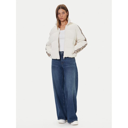 Guess Kurtka zimowa V5BL11 WGYC2 Écru Regular Fit ze sklepu MODIVO w kategorii Kurtki damskie - zdjęcie 187957658