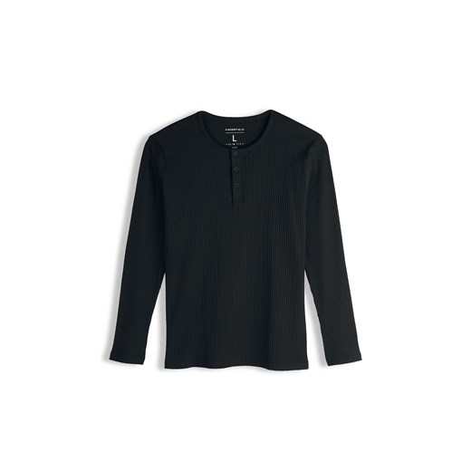 GATE Koszulka z żebrowanej dzianiny z guzikami S ze sklepu gateshop w kategorii T-shirty męskie - zdjęcie 187960675