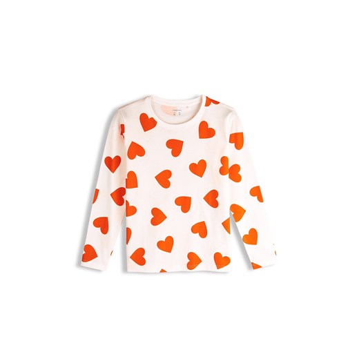 GATE Koszulka z serduszkami 3Y ze sklepu gateshop w kategorii Bluzki dziewczęce - zdjęcie 187960699