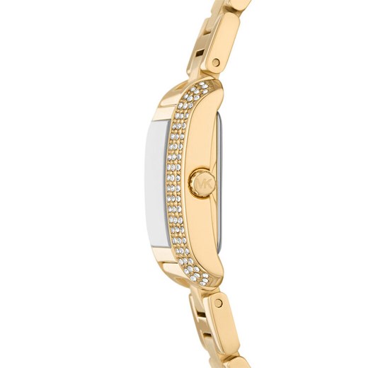 Zestaw zegarek i bransoletka Michael Kors Emery Set MK7510SET Złoty ze sklepu eobuwie.pl w kategorii Zegarki - zdjęcie 187961228