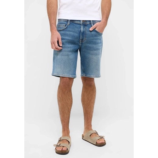 Męskie szorty Mustang Style Denver Shorts Denim Blue 1016454 5000 584 ze sklepu YouNeedit.pl w kategorii Jeansy męskie - zdjęcie 187961898