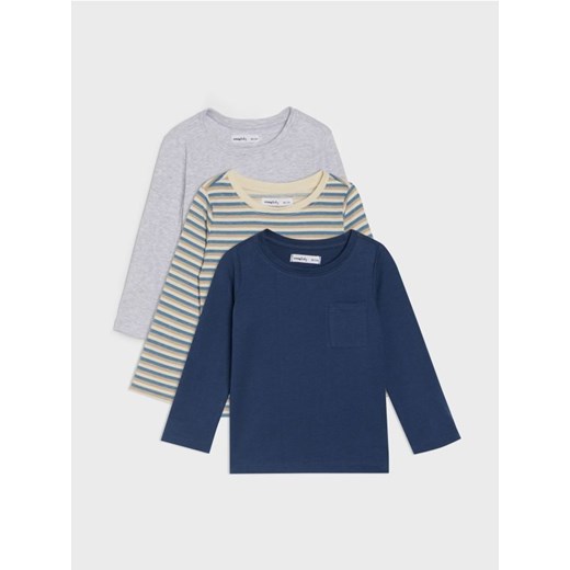 Sinsay - Bawełniane koszulki 3 pack - wielobarwny ze sklepu Sinsay w kategorii T-shirty chłopięce - zdjęcie 187962267
