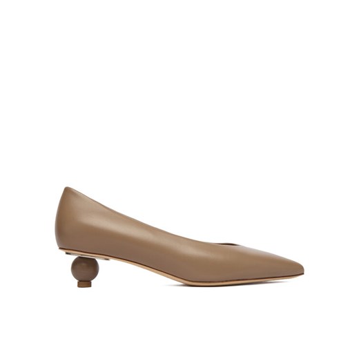 Weekend Max Mara Czółenka 2615521134600 Écru ze sklepu MODIVO w kategorii Czółenka - zdjęcie 187962629