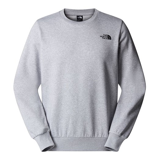 Bluza męska The North Face Simple Dome Crew 0A89FBDYX1 - szara ze sklepu streetstyle24.pl w kategorii Bluzy męskie - zdjęcie 187963749