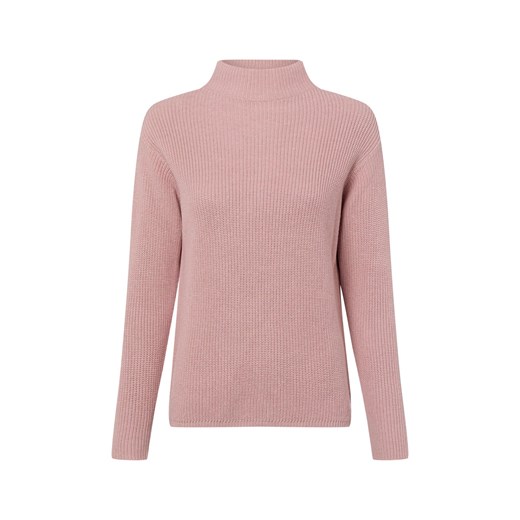 Marie Lund Sweter damski Kobiety Bawełna brudny róż jednolity ze sklepu vangraaf w kategorii Swetry damskie - zdjęcie 187965096