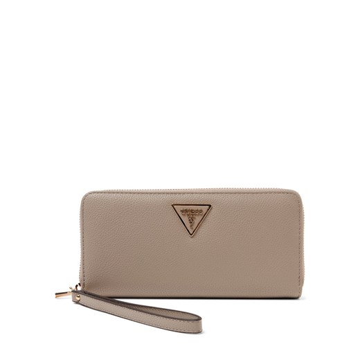 GUESS Portfel damski - Laurel Kobiety Sztuczna skóra taupe jednolity ze sklepu vangraaf w kategorii Portfele damskie - zdjęcie 187965137