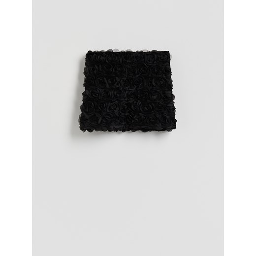 Reserved - Spódnica w kwiaty - czarny ze sklepu Reserved w kategorii Spódnice - zdjęcie 187965425