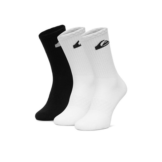 Skarpety długie Quiksilver CEO_BR_QUIK_2042_W_AW25 (3 PACK) Biały ze sklepu eobuwie.pl w kategorii Skarpetki męskie - zdjęcie 187966206