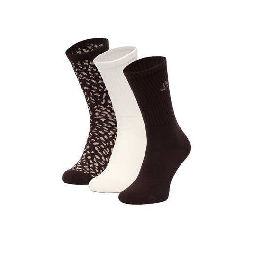 Skarpety długie Kappa CEO_AS_KAPPA_007_W_AW25 (3 -PACK) Kolorowy ze sklepu eobuwie.pl w kategorii Skarpetki damskie - zdjęcie 187966248