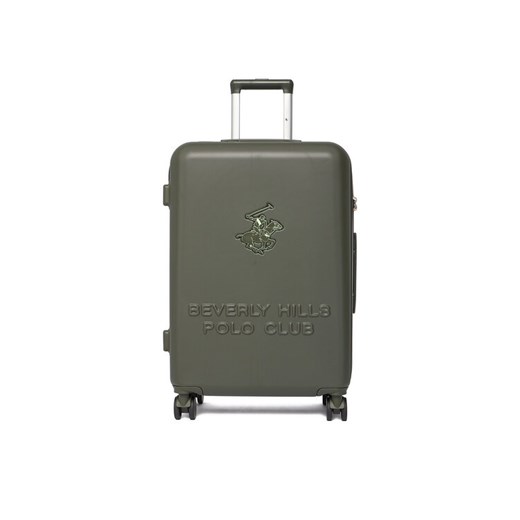 Walizka średnia Beverly Hills Polo Club CEO-BHPC-M-003-08-KHAKI Khaki ze sklepu eobuwie.pl w kategorii Walizki - zdjęcie 187966286
