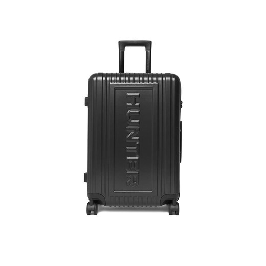 Hunter Walizka średnia CEO-HUNTER-M-001-08-BLACK Czarny ze sklepu MODIVO w kategorii Walizki - zdjęcie 187966798