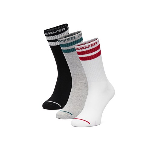 Quiksilver Skarpety długie CEO_BR_QUIK_2040_W_AW25 (3 PACK) Kolorowy ze sklepu MODIVO w kategorii Skarpetki damskie - zdjęcie 187966828