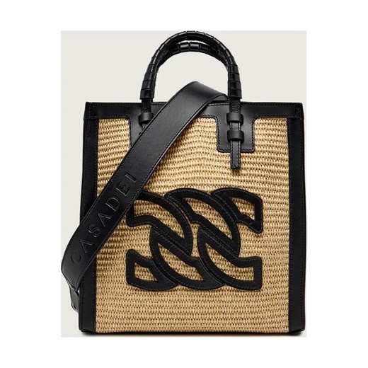 Casadei Kuferek BEAURIVA | z dodatkiem skóry ze sklepu Gomez Fashion Store w kategorii Kuferki - zdjęcie 187967775